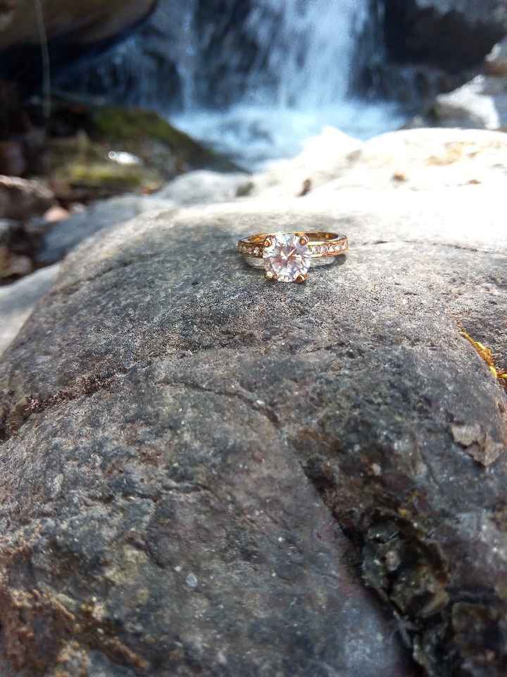 Si hubieras podido elegir el anillo de compromiso.. - 1