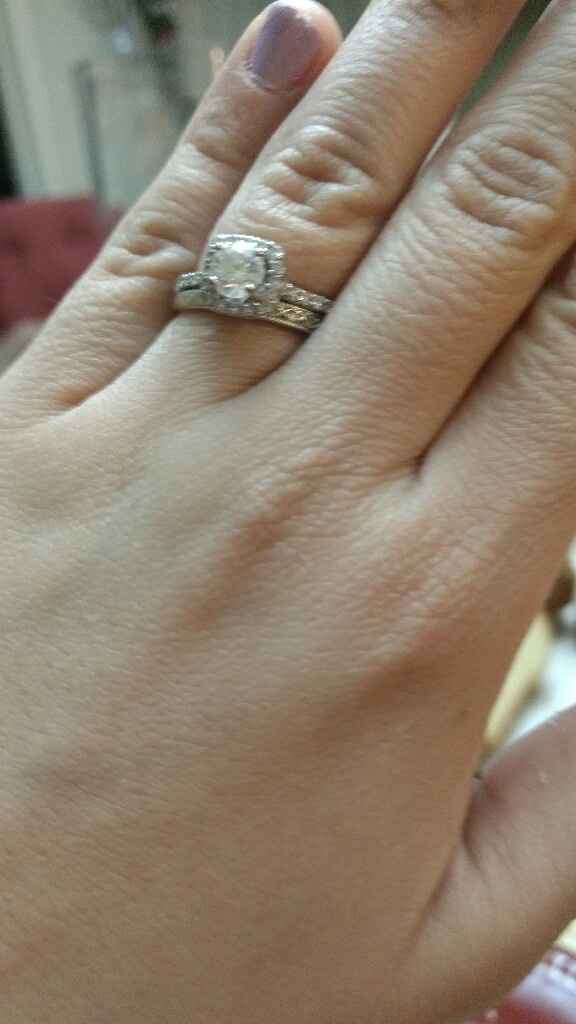 Presuman su anillo+argolla - 1