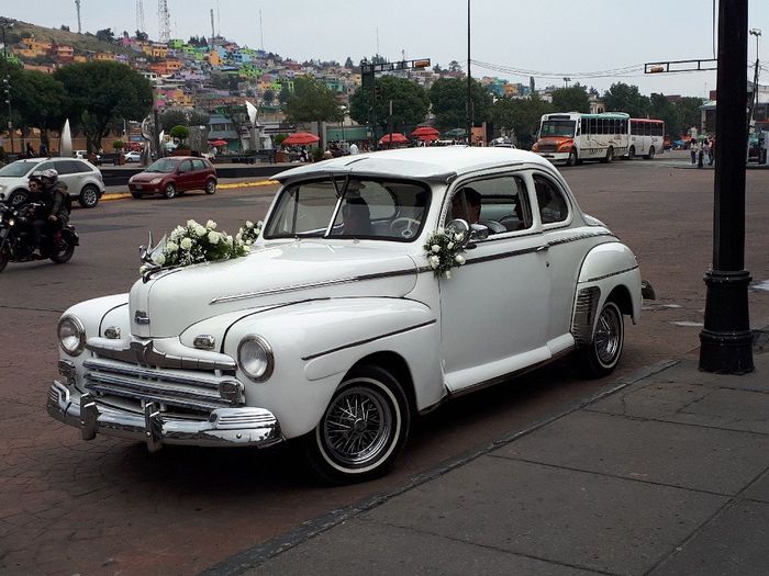 Autos clasicos para boda 12