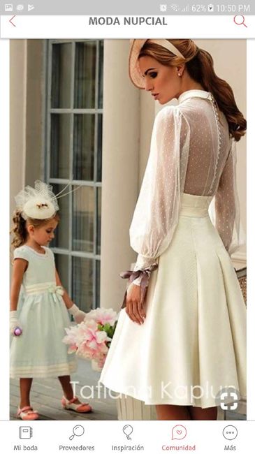 Vestidos de novia perfectos para boda civil - 1