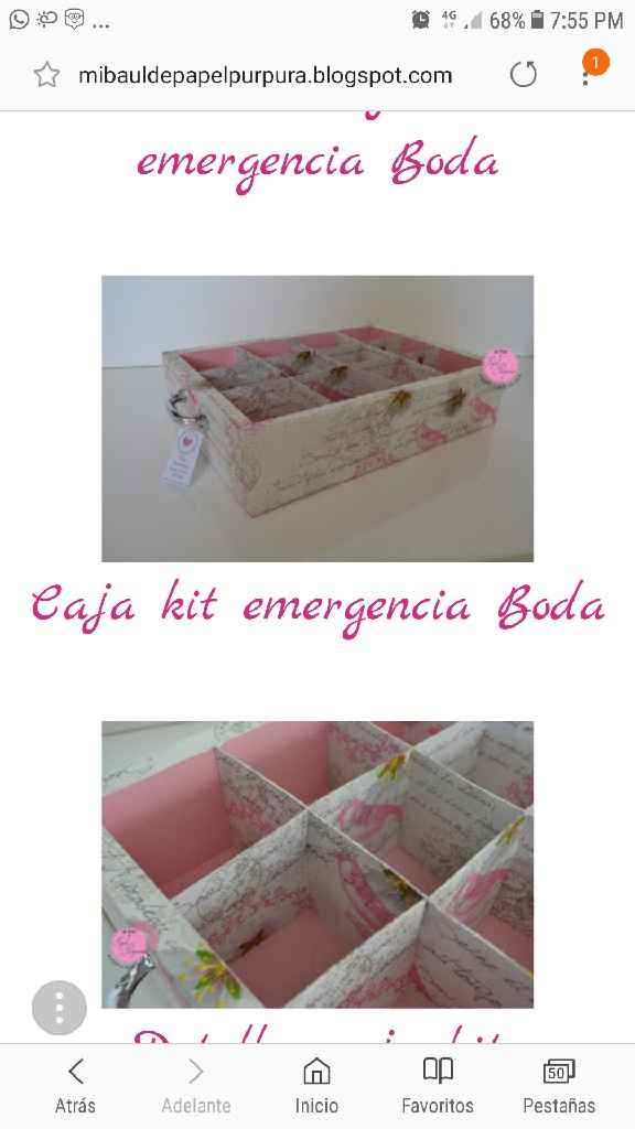 Kit de emergencia para la novia 👰🏻 - 1