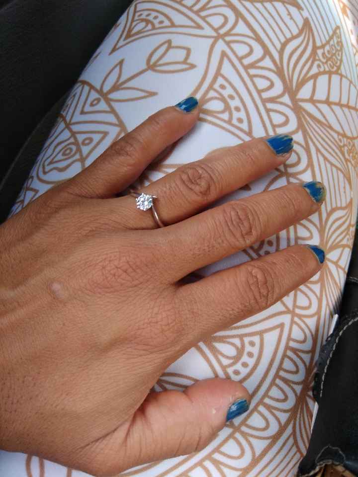 Si hubieras podido elegir el anillo de compromiso.. - 1