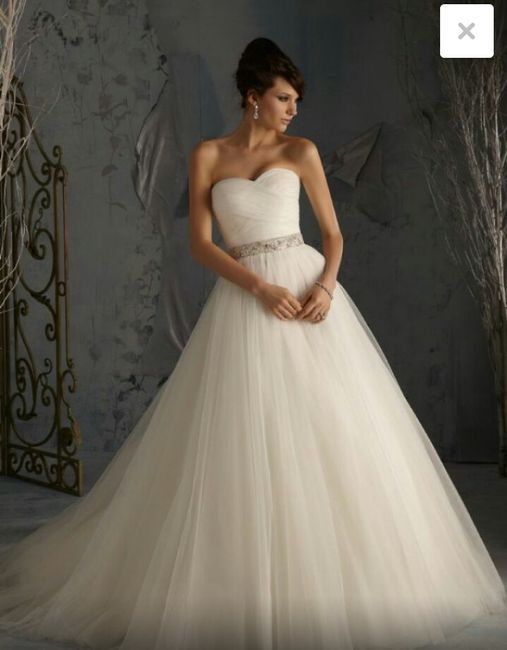 Mi vestido favorito del catálogo nupcial es... - 1