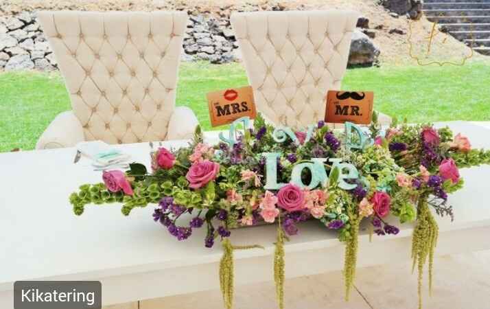 Compartan su mesa de novios  - 1