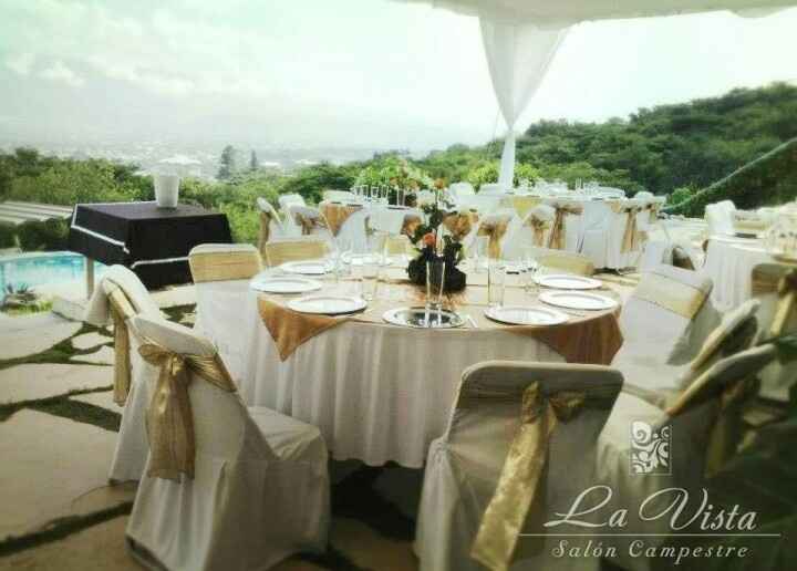 Tienen fotos del salon donde será su recepción yo siiii aqui se los muestro - 1