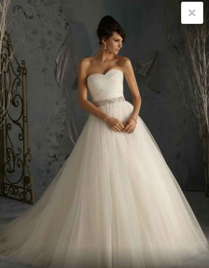 Mi vestido favorito del catálogo nupcial es... - 1