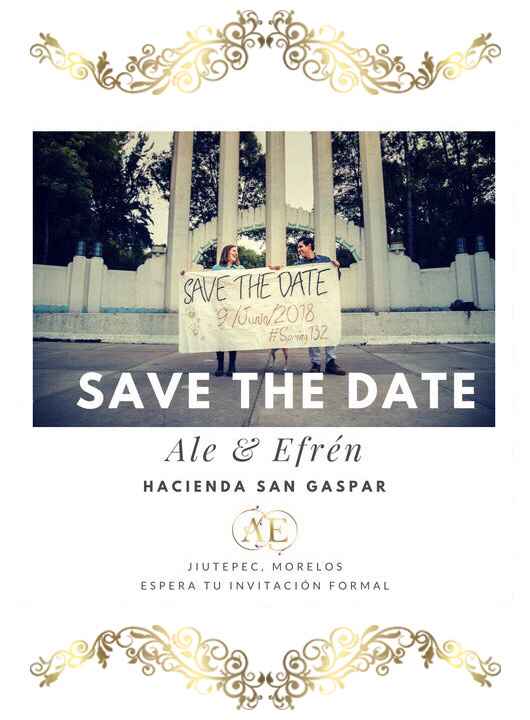  Nuestro formato Save The Date - 1
