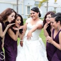 Con las damas .. 