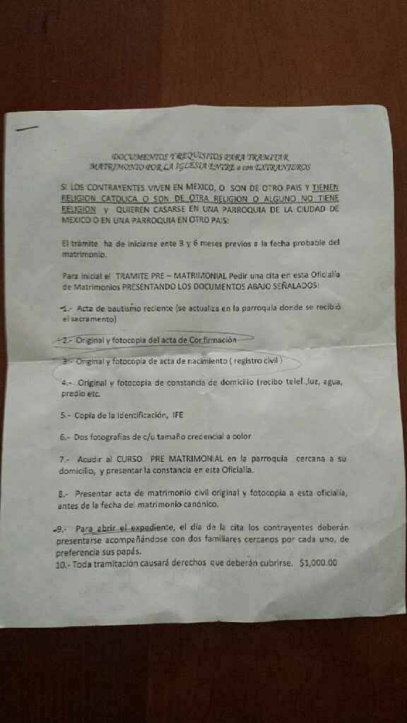 Se puede organizar la ceremonia religiosa en 89 días en DF - 2