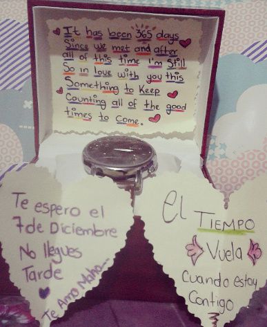 Reloj de compromiso hecho... - 2
