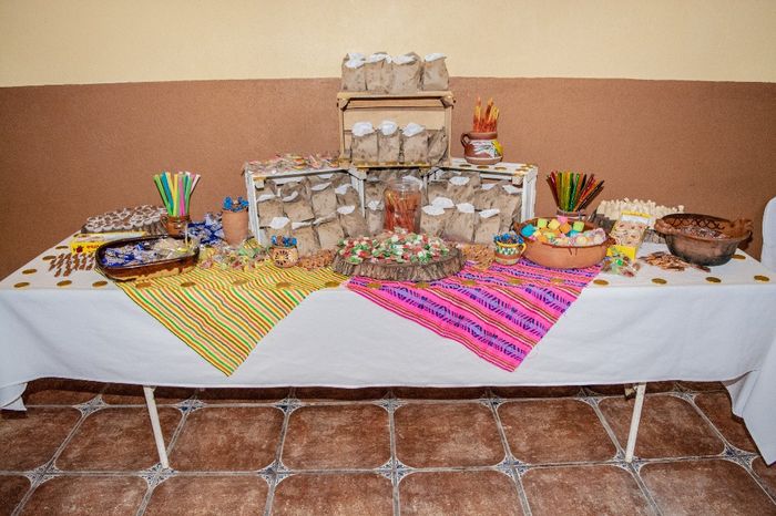 Mesa de dulces Mexicanos - 1