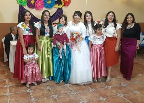 Damas de honor, boda Mexicana - 1