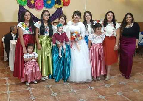 Damas de honor, boda Mexicana - 1