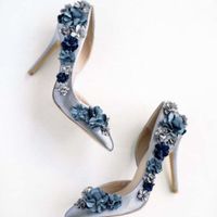 Zapatos en something blue  o tenis personalizados - 2