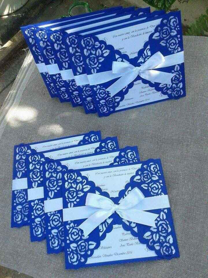 Chicas cuanto gastaron en sus invitaciones? - 1