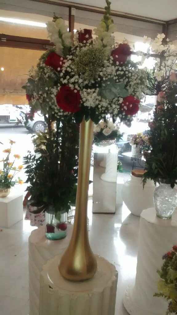 Que tipo de centro de mesa? - 1