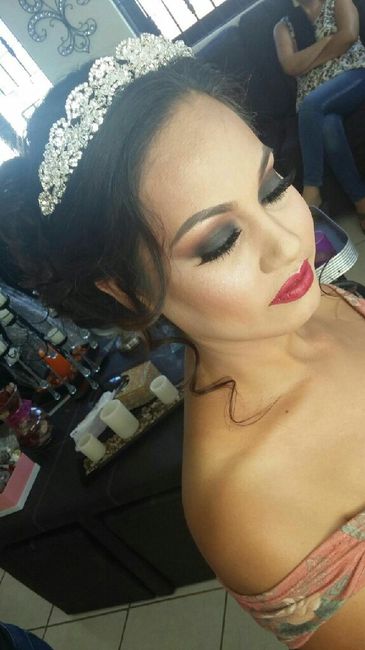  Prueba de peinado y maquillaje - 2