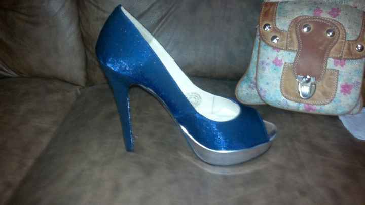 Zapatillas azules!!