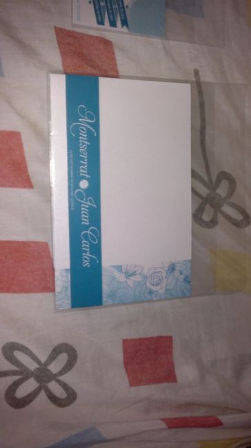 Invitación formal parte de enfrente 