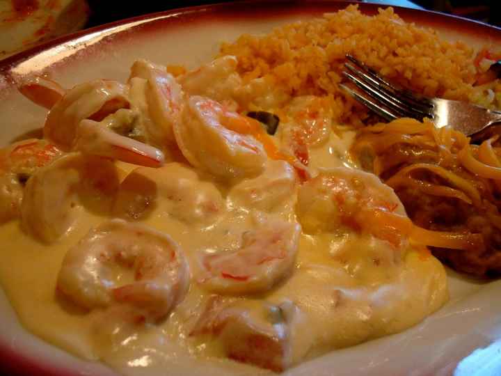  camarones en salsa de chipotle 