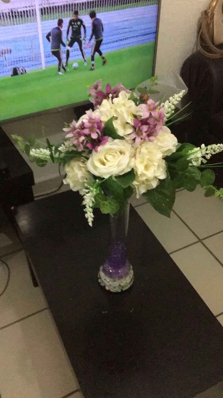 aqui con otro tipo de flores