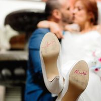 Foto de la novia con sus zapatos - 1