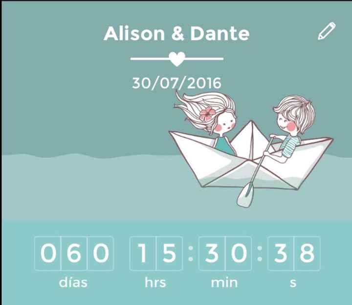 Mi contador de boda es: