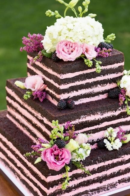 NAKED cake de chocolate 