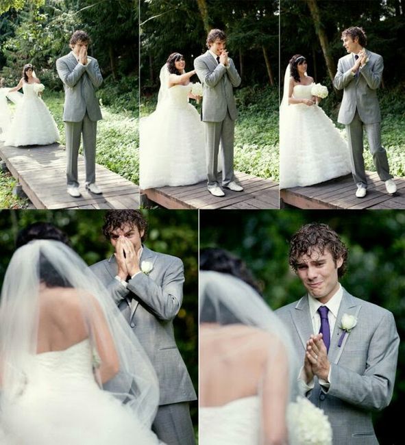 No ver a la novia vestida antes de la ceremonia: ¿Sí o No? 1