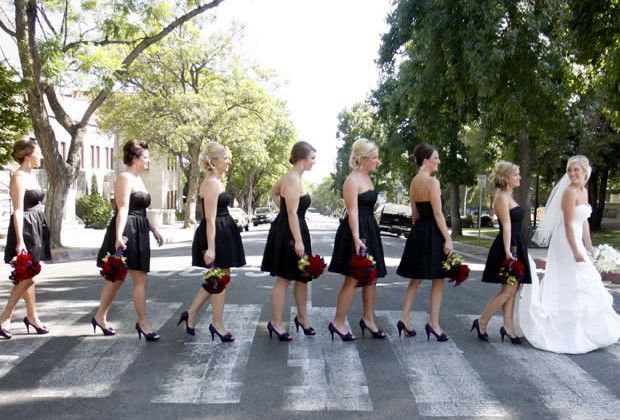 Damas de Honor en Negro 🖤 7