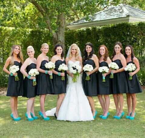 Damas de Honor en Negro 🖤 10