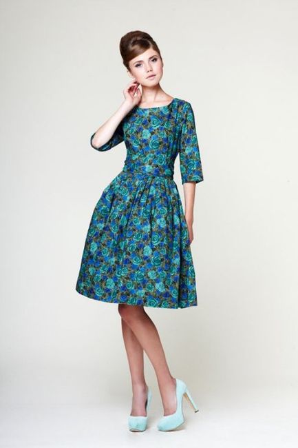 Vestidos para Damas años 50´s 15