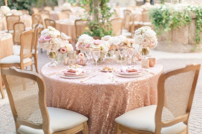 Tonos Metálicos en tu Boda 9