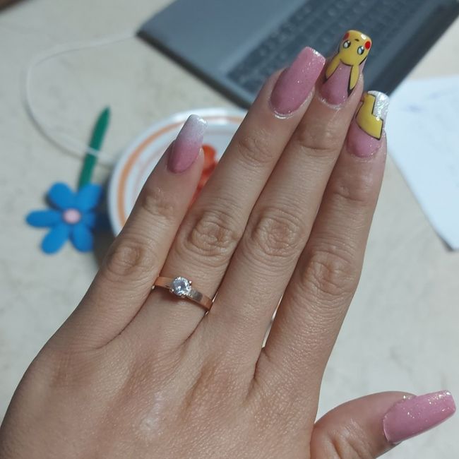 Diseño de uñas para el gran dia 11