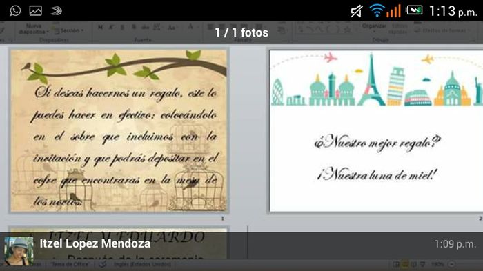 Regalos en efectivo, o al gusto década quien? - 1