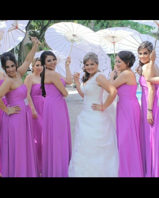 Vestidos damas tonos lila-morado 6