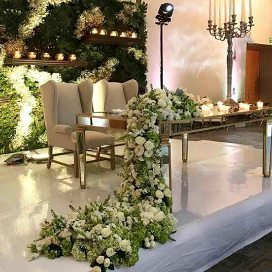 La Mesa de Novios. - 4