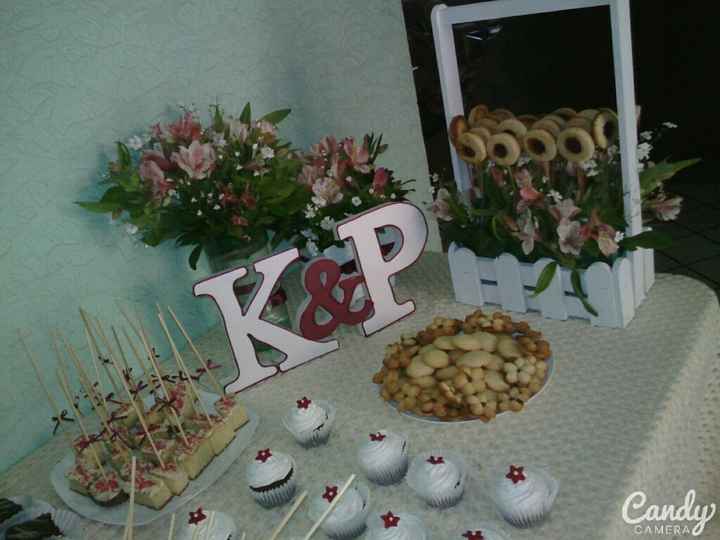 Legalmente esposos!!!!..mesa de postres hecha x mi :) - 1