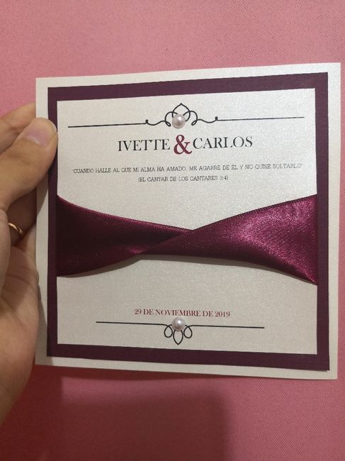 Mis invitaciones - 1