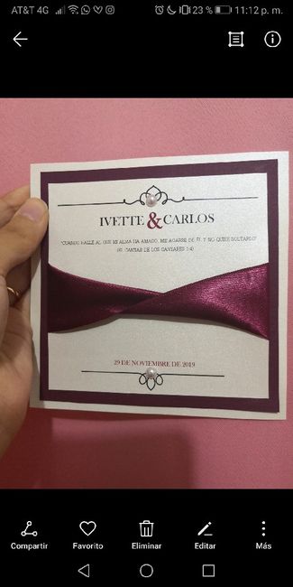 Invitaciones vintage 2