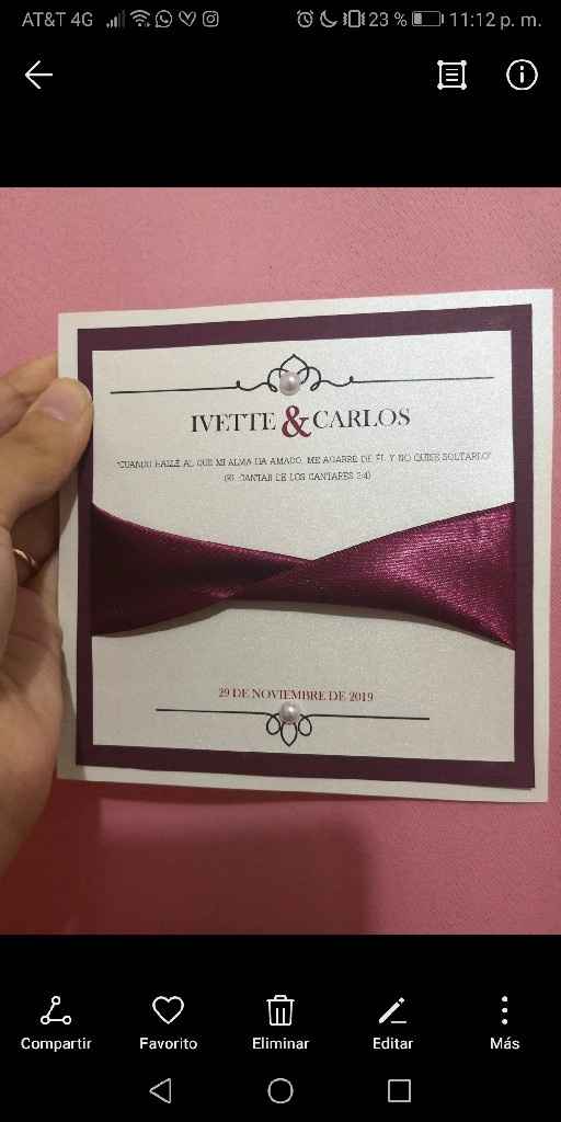 Invitaciones vintage - 1