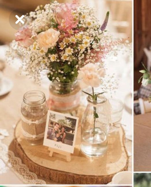 2 bodas, 2 centros de mesa. ¿Cuál prefieres? - 1
