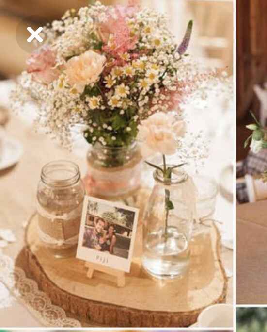 2 bodas, 2 centros de mesa. ¿Cuál prefieres? - 1