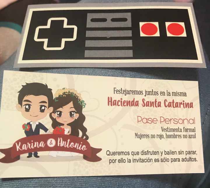 Invitaciones gamer - 4