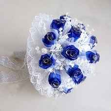 rosas azules