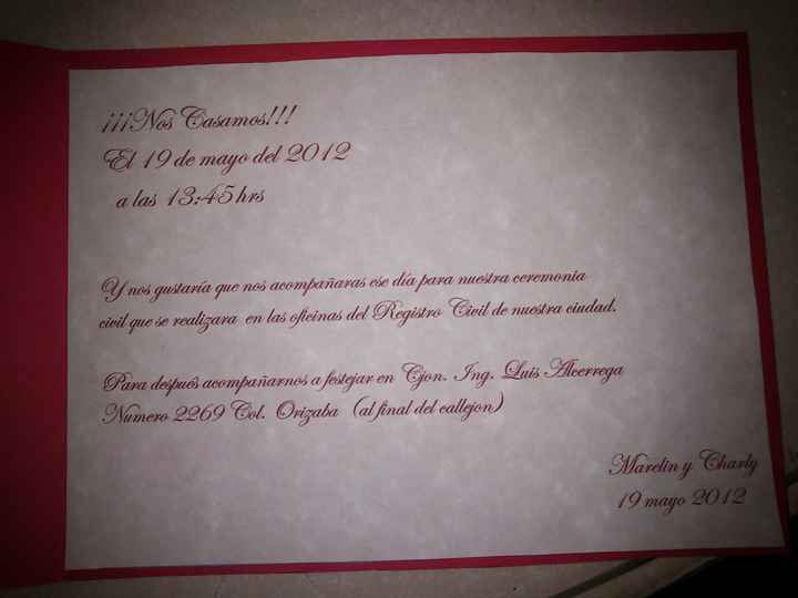 mis invitaciones