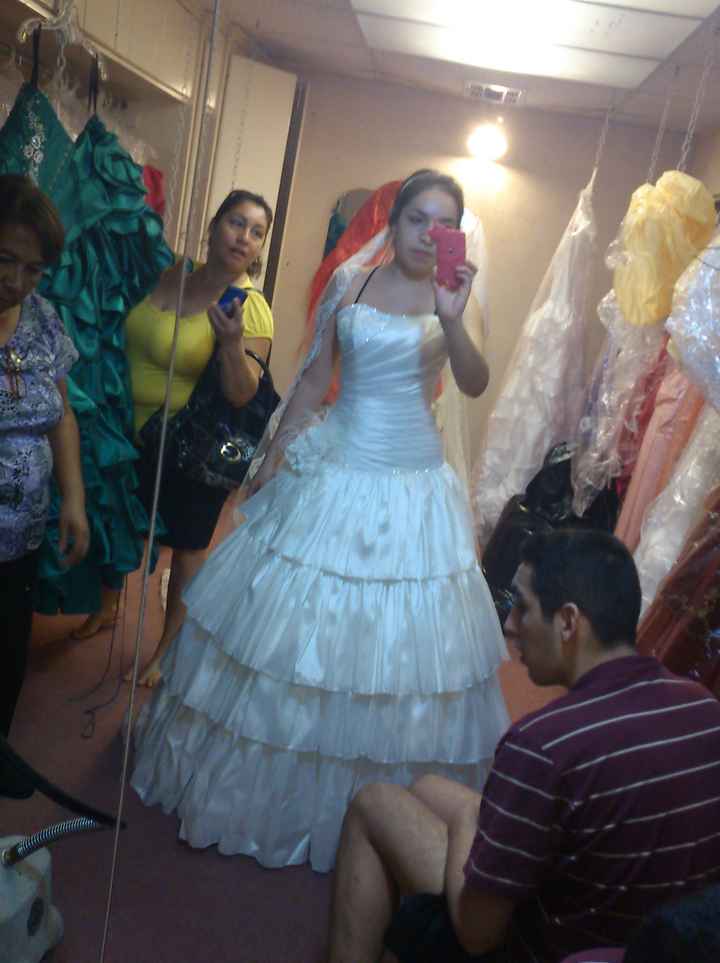 con mi vestido