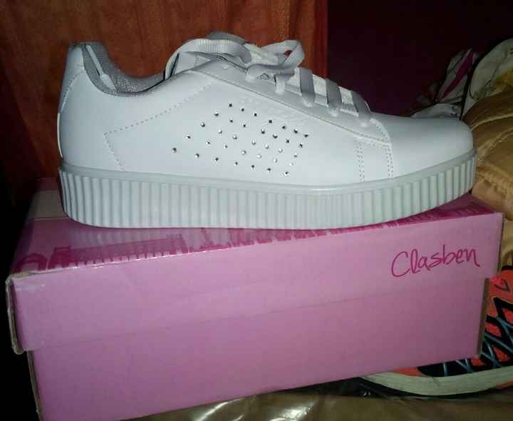 Ya tengo mis zapatos-tenis para la boda!!! - 1