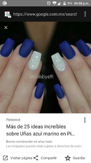 El azul en tus uñas - 1