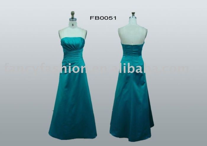 Damas de Honor  "Verde Aqua"  ó Teal ...